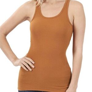 Almond Racerback Tank